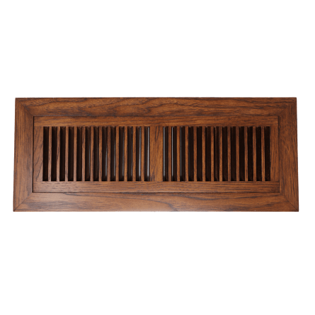 Hickory Molasses Wood Floor Register